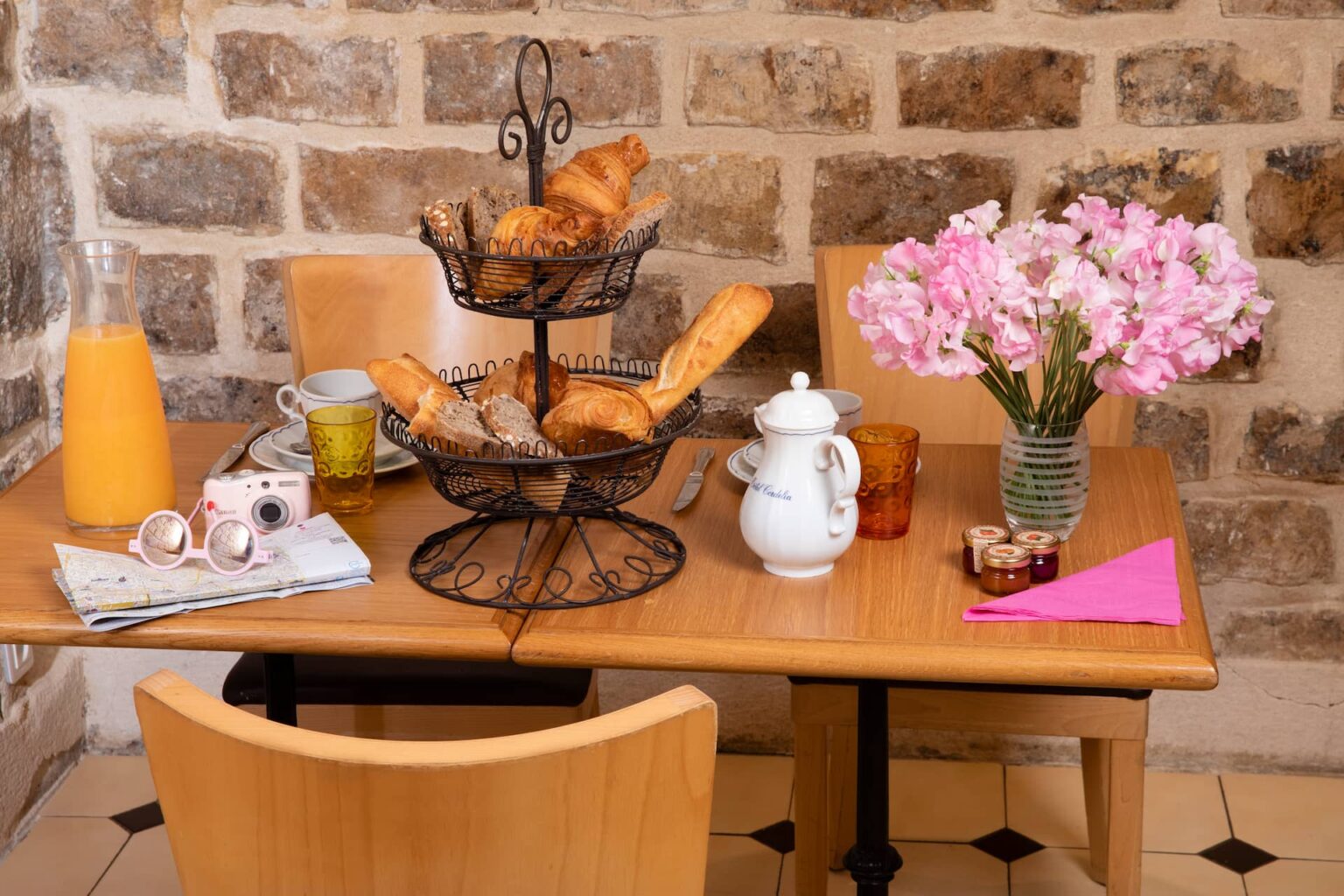 Petit-déjeuner à l'hôtel Cordélia Paris