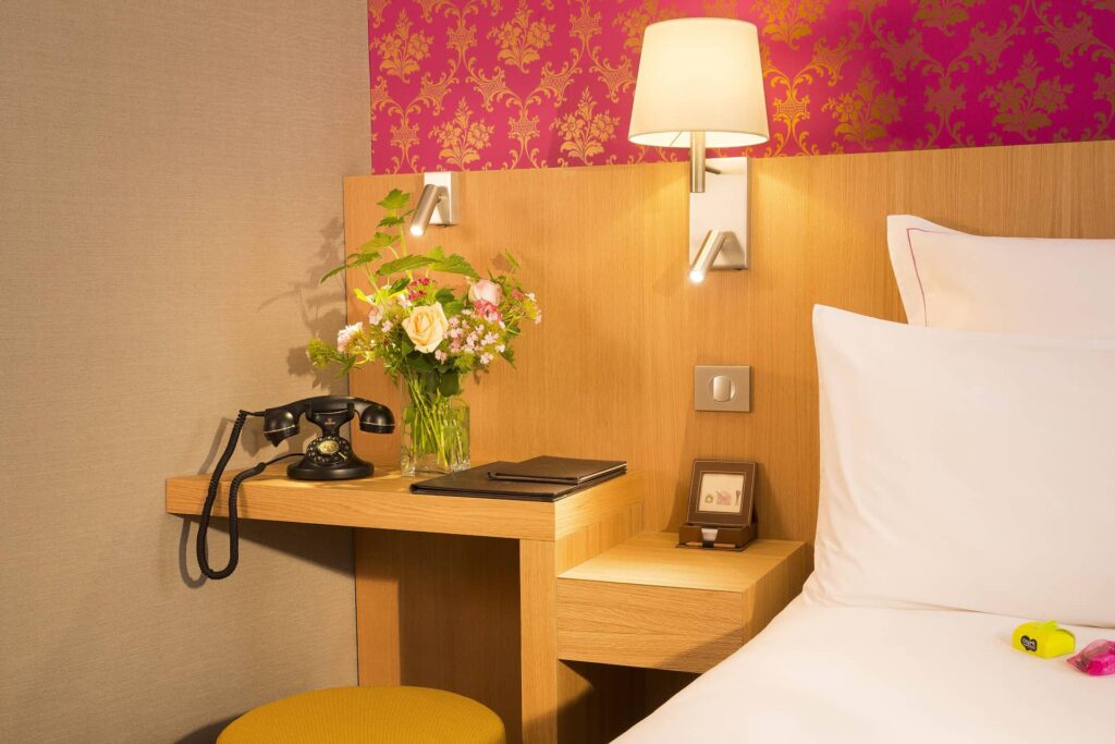 Chambre single Hôtel Cordélia Paris